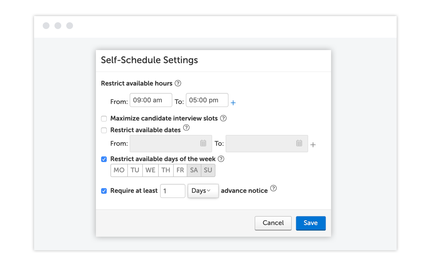 interview scheduling software free